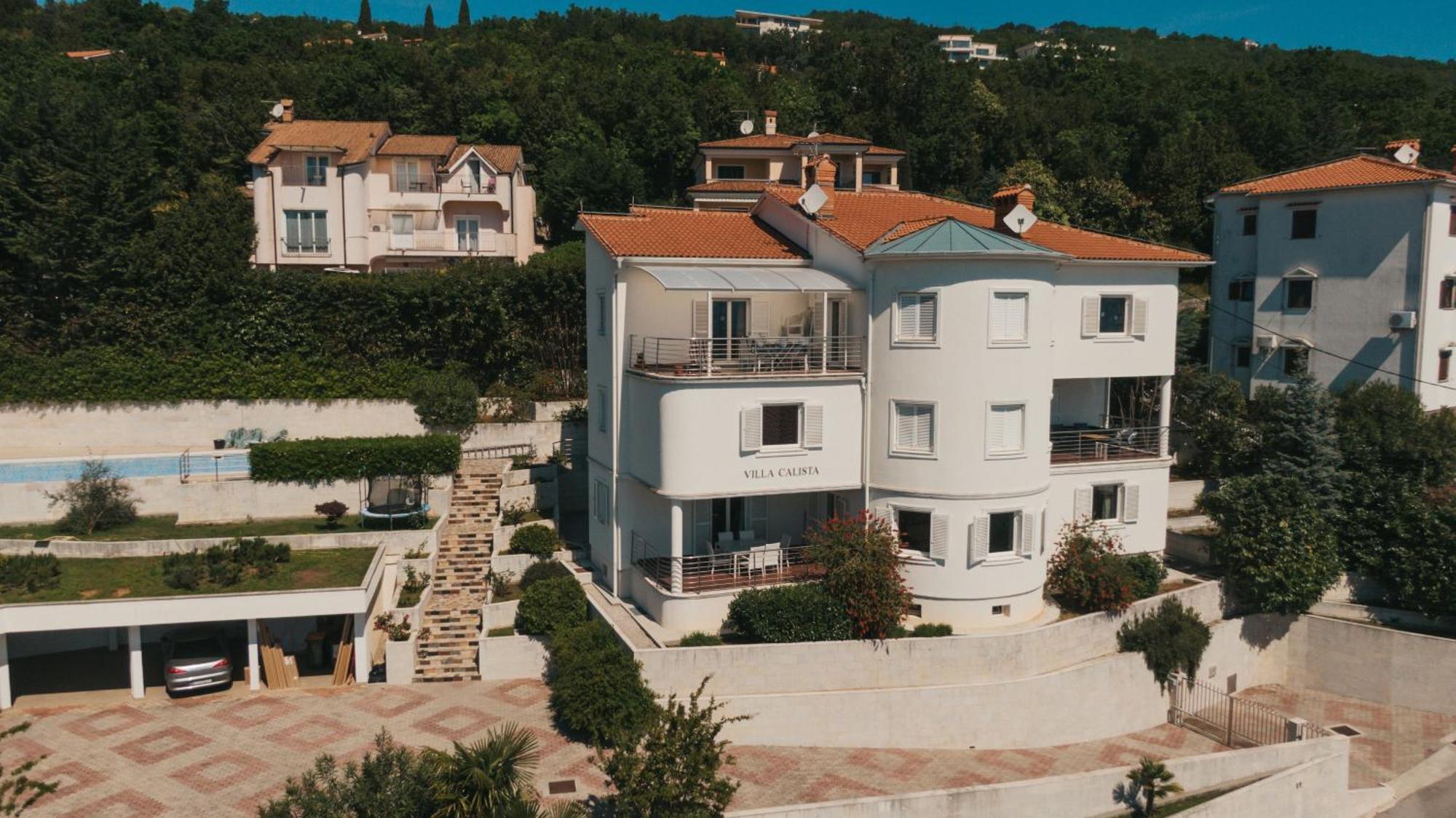 Villa Calista Ičići Exterior foto