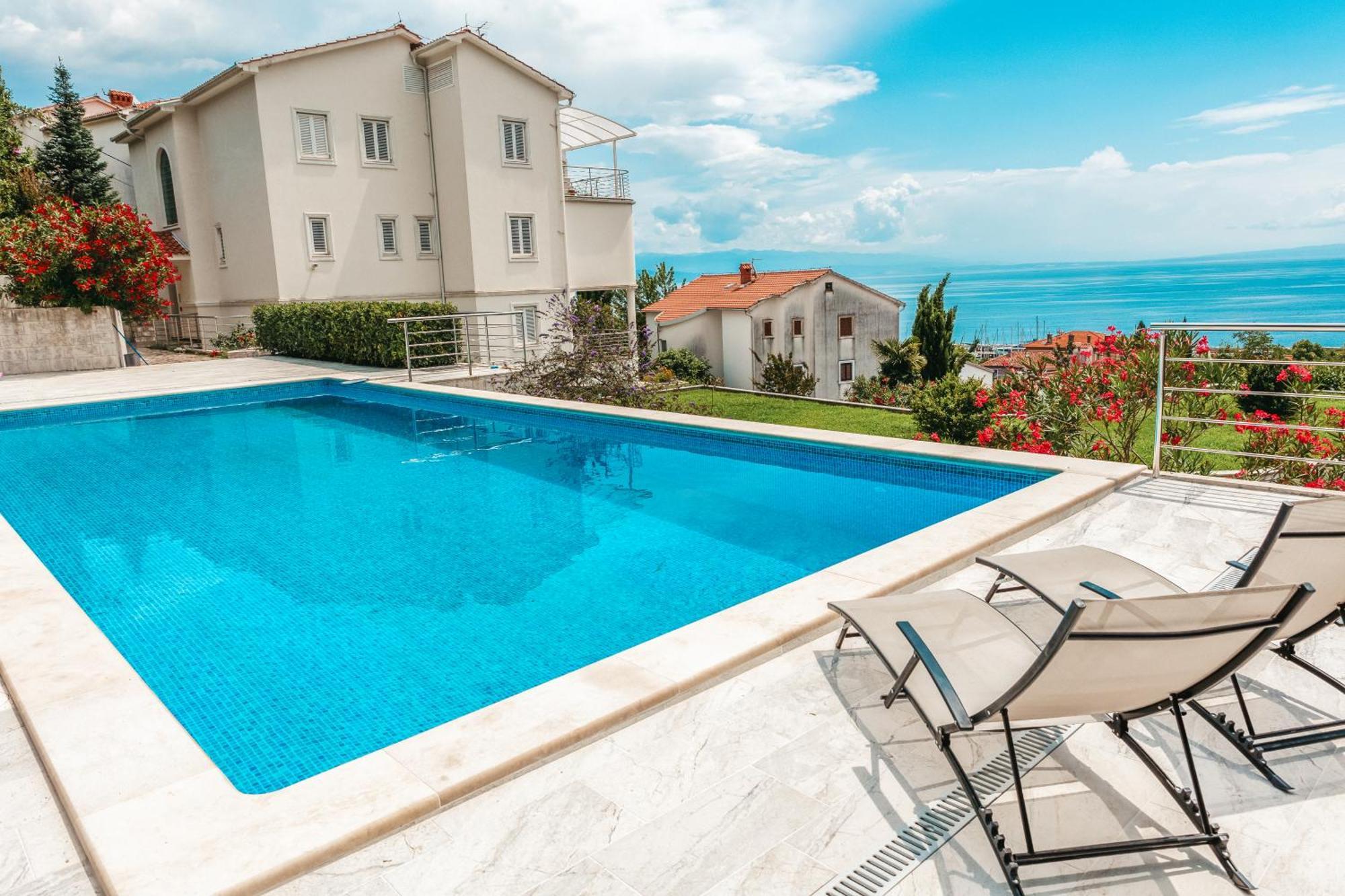 Villa Calista Ičići Exterior foto